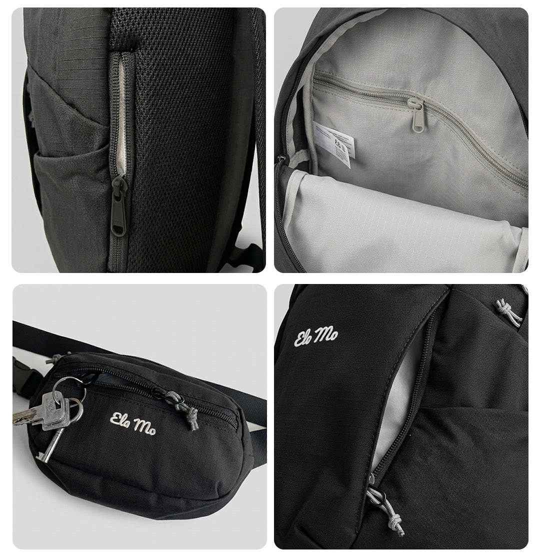 Ela Mo™ Active Duo Rucksack + Hip Bag | Smoothie
