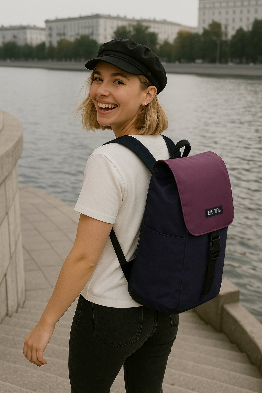 Ela Mo™ Everywhere Rucksack | Berry