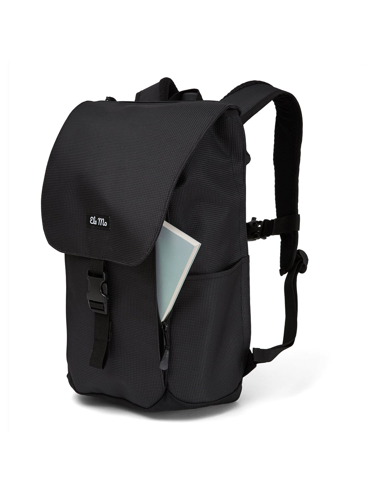 Ela Mo™ Everywhere Rucksack | Black Reflective