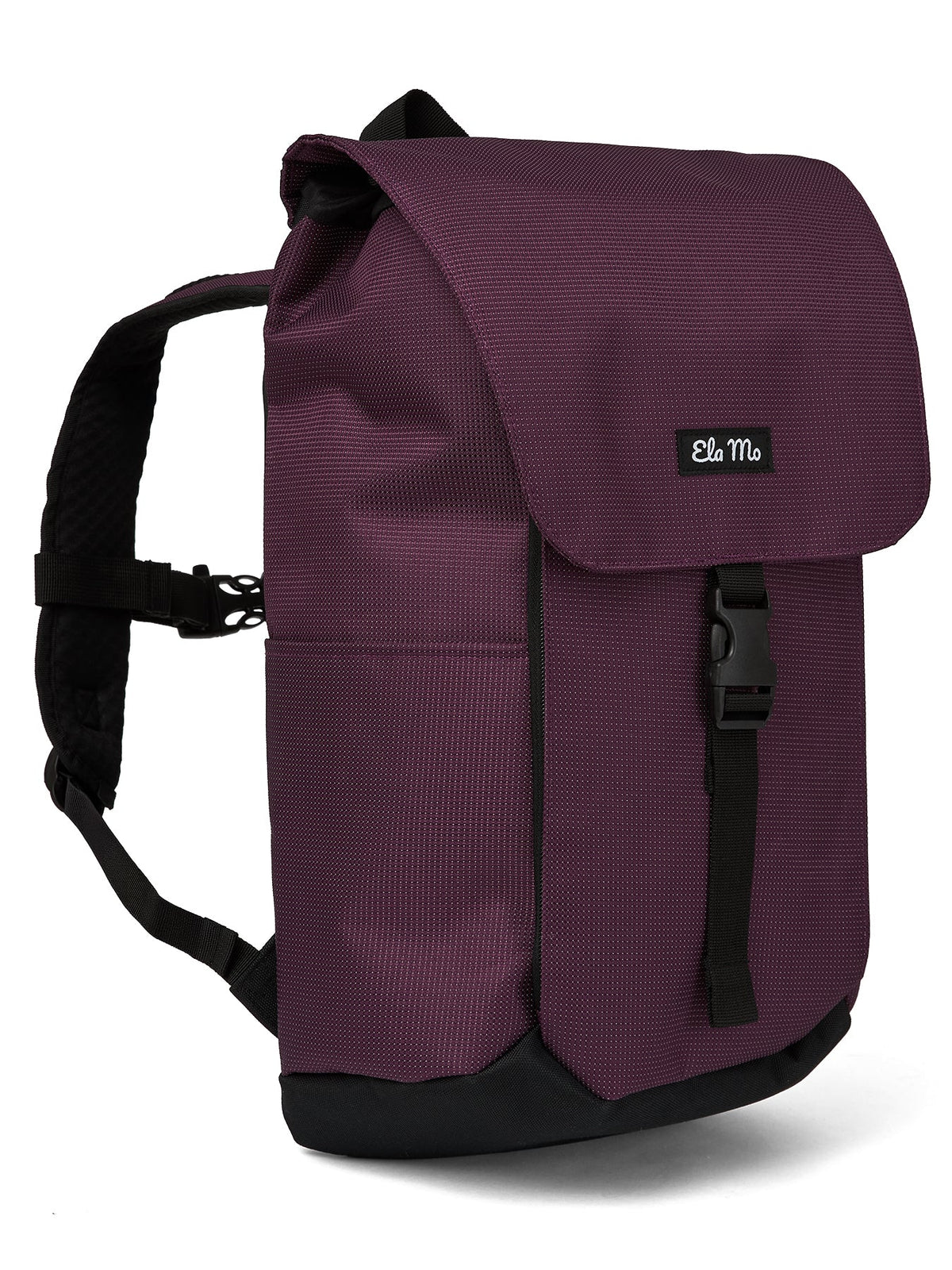 Ela Mo™ Everywhere Rucksack | Plum Reflective