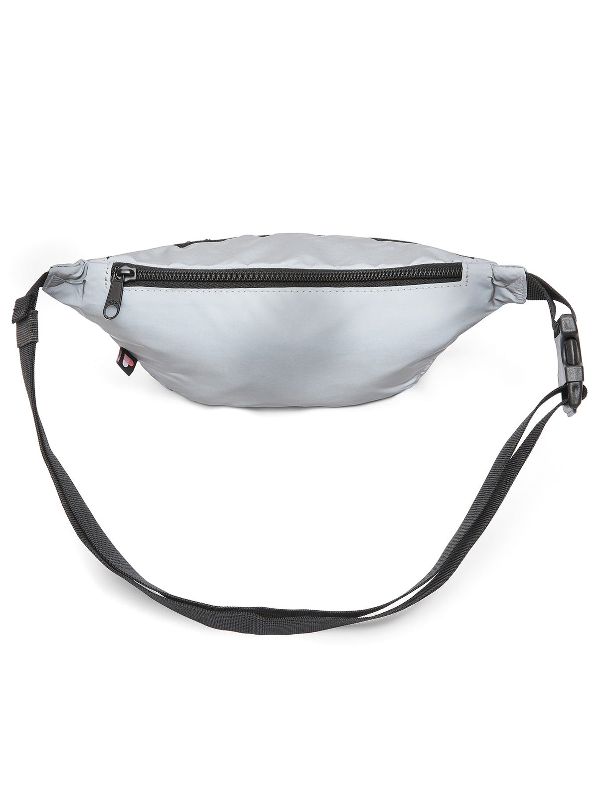 Ela Mo™ Hipbag | Reflective. Ein Hipbag mit Klickverschluss am Gurtelriemen und Reißverschluss.