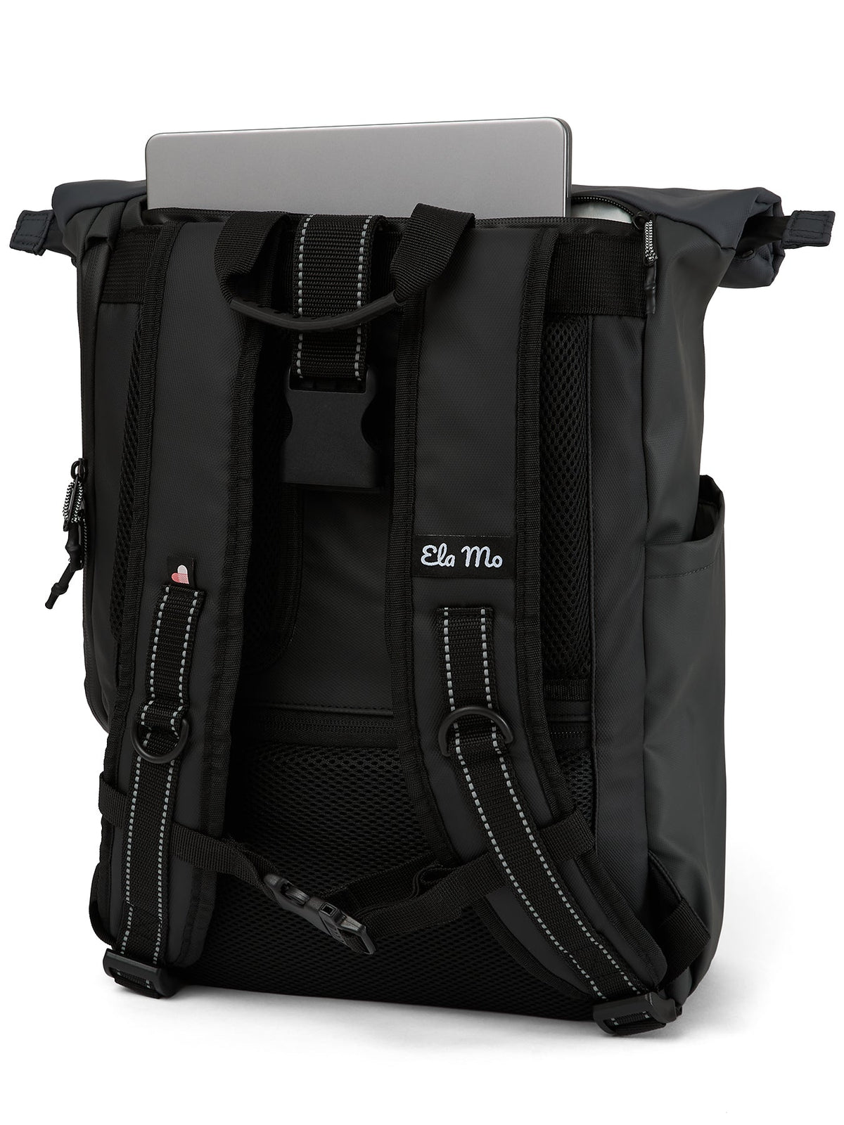 Ela Mo™ Rolltop Rucksack | Coated Edition Slate