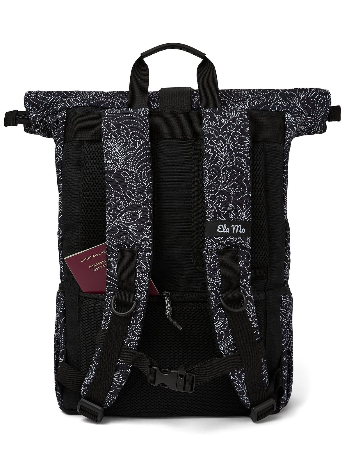 Ela Mo™ Rolltop Rucksack | Dots