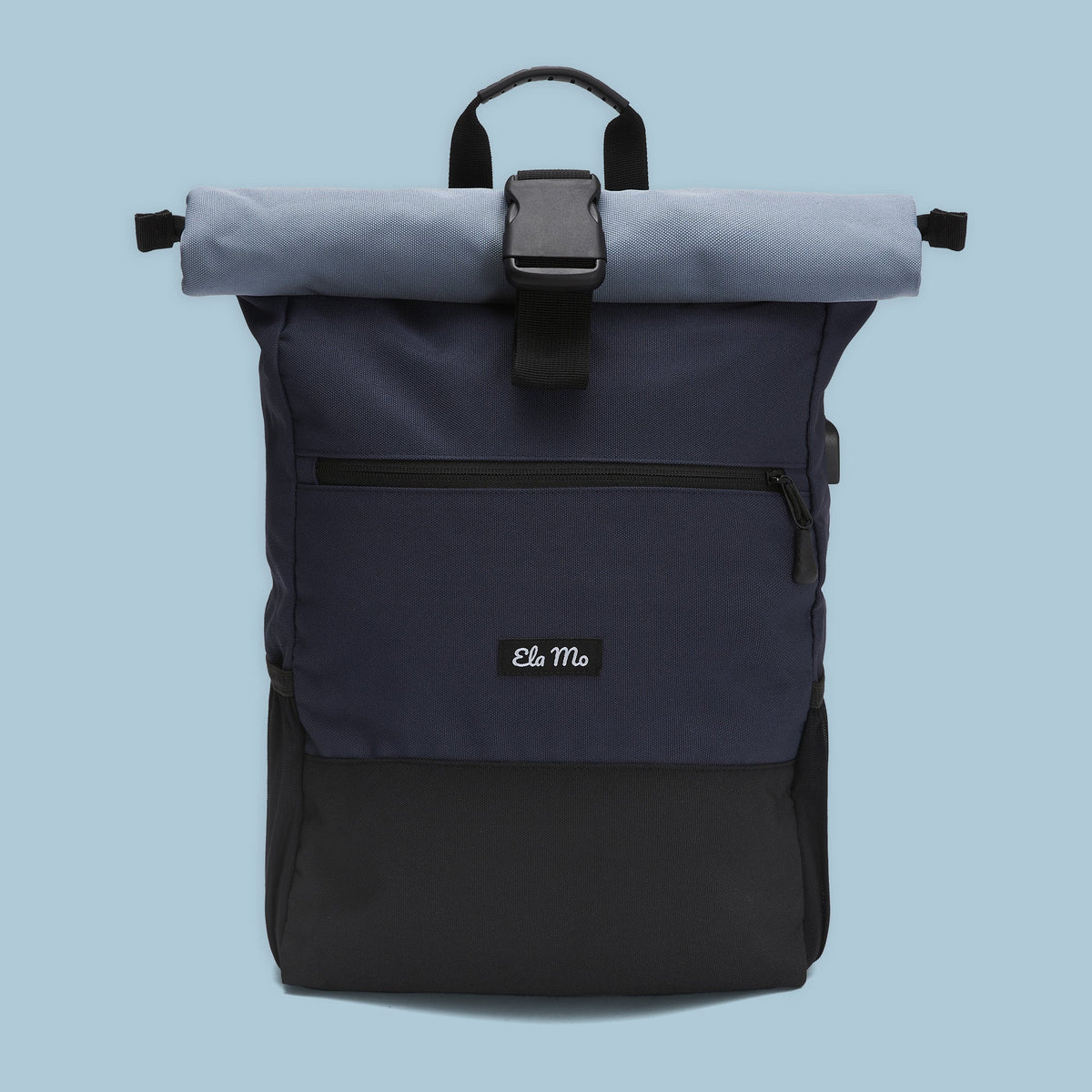 Ela Mo™ Rolltop Rucksack | Nightblue