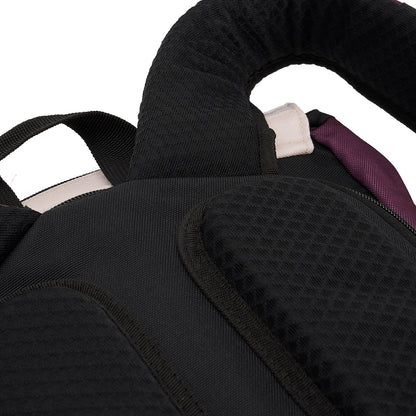 Ela Mo™ Everywhere Daypack | Grape. Verstärktes Rückenpolster des Rucksacks für optimalen Tragekomfort.