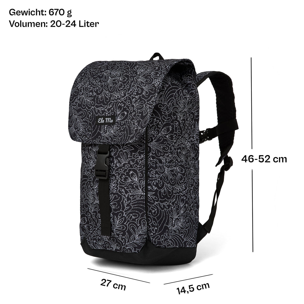 Ela Mo™ Everywhere Rucksack | Dots