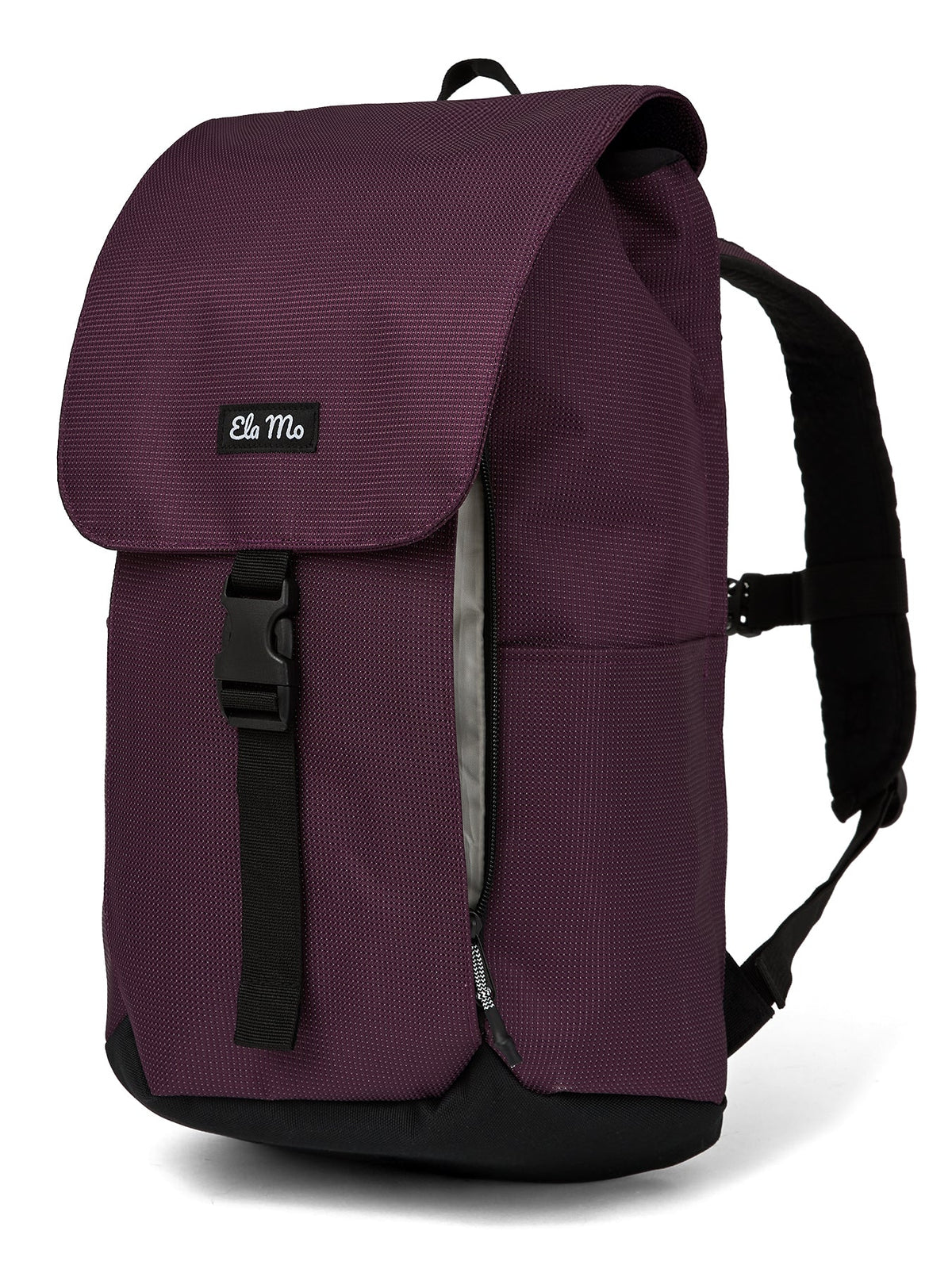Ela Mo™ Everywhere Rucksack | Plum Reflective