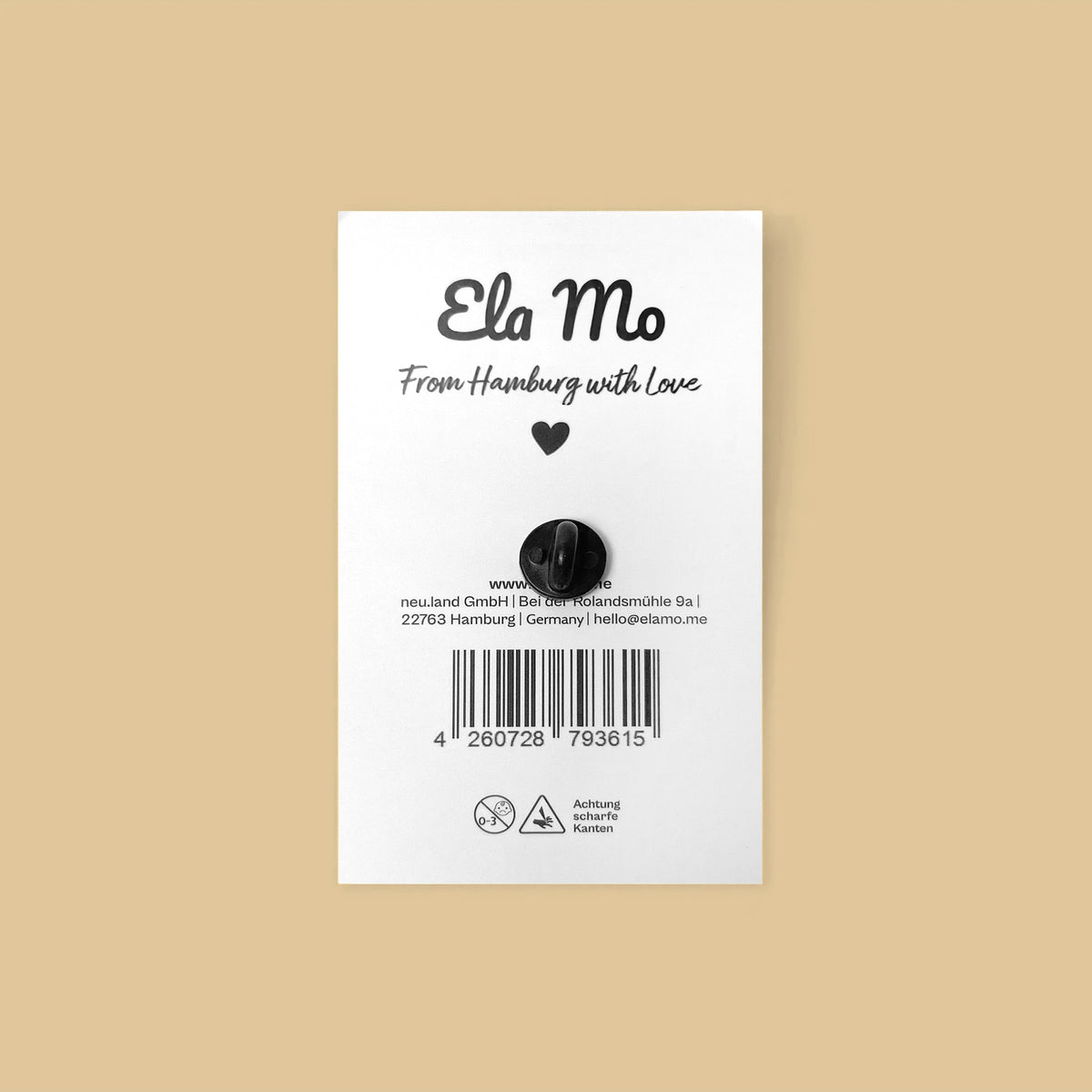 Ela Mo™ Pin für Rucksäcke | Fuchs