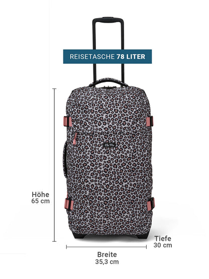 Ela Mo™ Reisetasche mit Rollen 78 Liter | New Leo