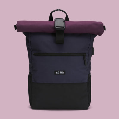 Ela Mo™ Rolltop Rucksack | Berry