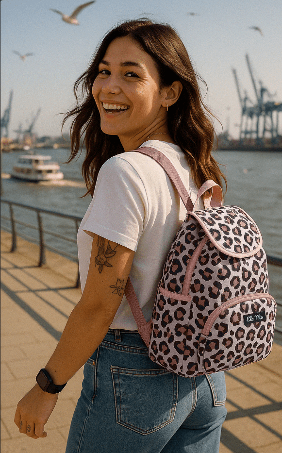 Ela Mo™ Set | Regenponcho + Mini Rucksack