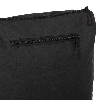 Ela Mo™ Daypack Rucksack | Stone. Oberteil des Rucksacks mit zwei Hauptfächern und Reißverschluss.